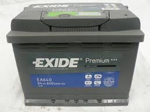 AUTOBATERIA EXIDE baterie 12V 64Ah, 640A, PREMIUM